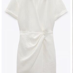 Zara White Mini Dress